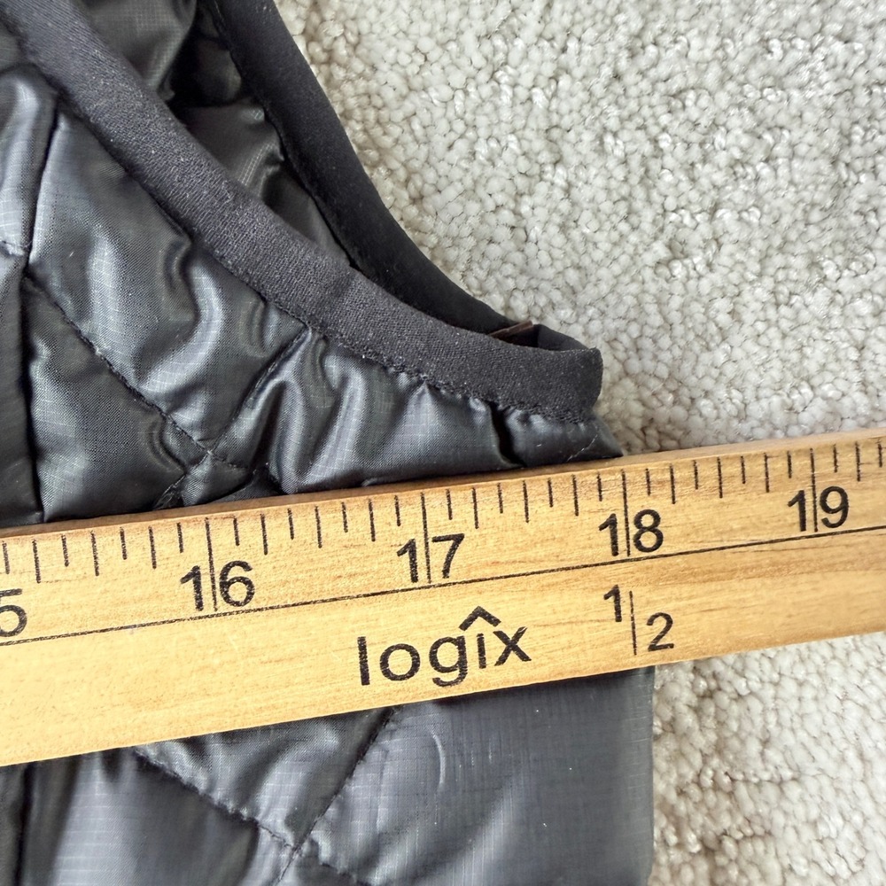 Patagonia Down Sweater Vest Womens S Black‎ 84627 Full Zip Puffer Udi's Logo - Picture 11 of 13